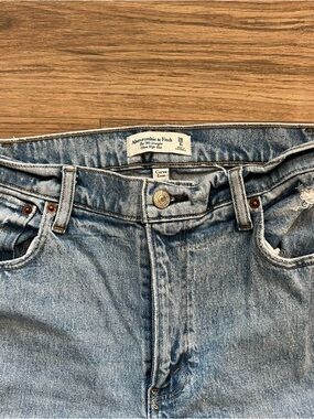 Abercrombie & Fitch 90s Straight Ultra High Rise Curve Love